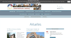 Desktop Screenshot of pfarrei-liebfrauen-duisburg.de